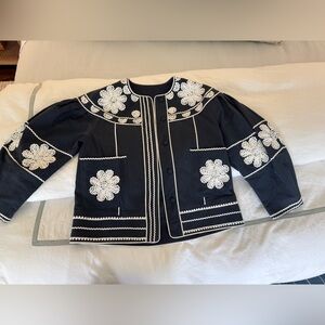 Hunter Bell sample sale barrel arm jacket